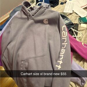 Carhartt Purple Hoodie